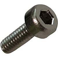 AERZETIX: 20x Pernos roscados con Cabeza cilindrica M2x6mm DIN912 Acero Resistente del Acido A4 Huella 1.5mm Allen…